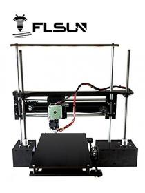 FLSUN Heated Bed 3D Printer i3 DIY Kit 7" x 7" x 9" 50 Micron Layer Height