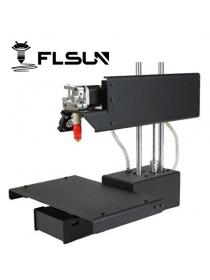 FLSUN Assembled Metal Simple 3D Printer, Black, PLA Filament, 1.75mm Hot End, 6" x 6" x 6" Build Volume