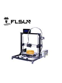 FLSUN 3D Printer DIY Kits Aluminium Frame High Accuracy Large 3d Printing Size with Heated Bed SD Card LCD