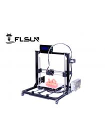 FLSUN Desktop Prusa i3 3D Printer DIY Kits Aluminium Frame High Accuracy Large 3d Printing Size with Heated Bed SD Card 